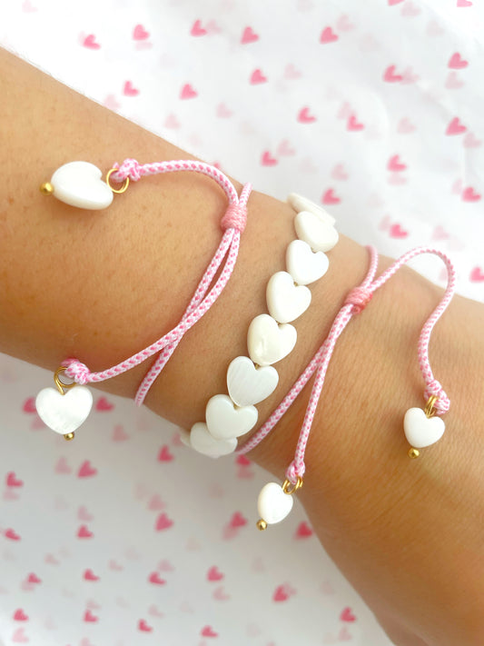 Rosy Heart Charm